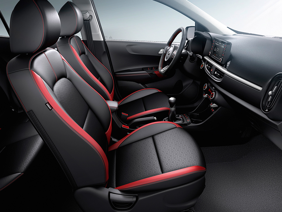 Kia Picanto Sitzbezüge aus Ledernachbildung